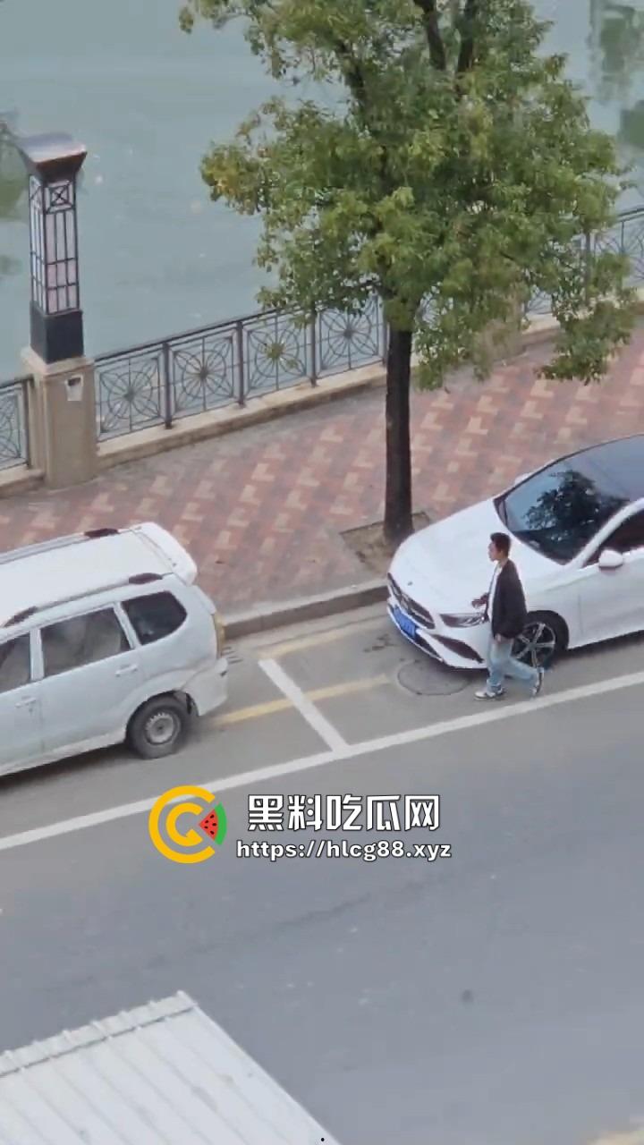 河南偷车小分队大白天开抢，一人爆车门硬撬，两傻逼骑小电驴望风，天网监控算个屁！-3